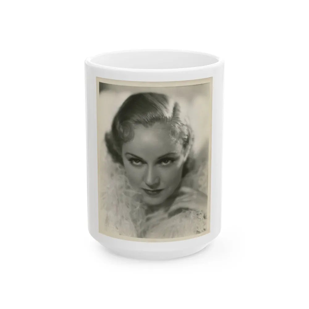 Fay Wray #130 (Vintage Female Icon) White Coffee Mug-15oz-Go Mug Yourself