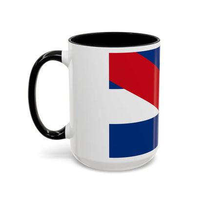 Flag of Federalist Party - Accent Coffee Mug-Go Mug Yourself