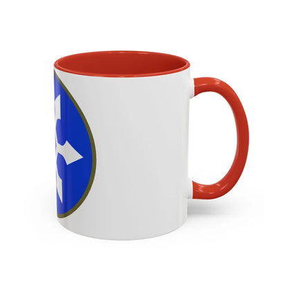 XXXIII Corps (U.S. Army) Accent Coffee Mug-Go Mug Yourself