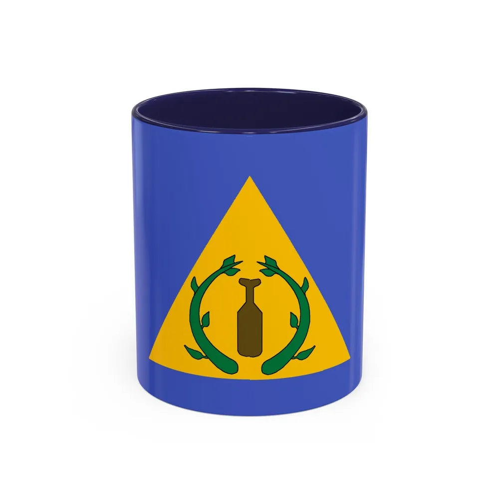 Flag of Kayangel Palau - Accent Coffee Mug-11oz-Navy-Go Mug Yourself