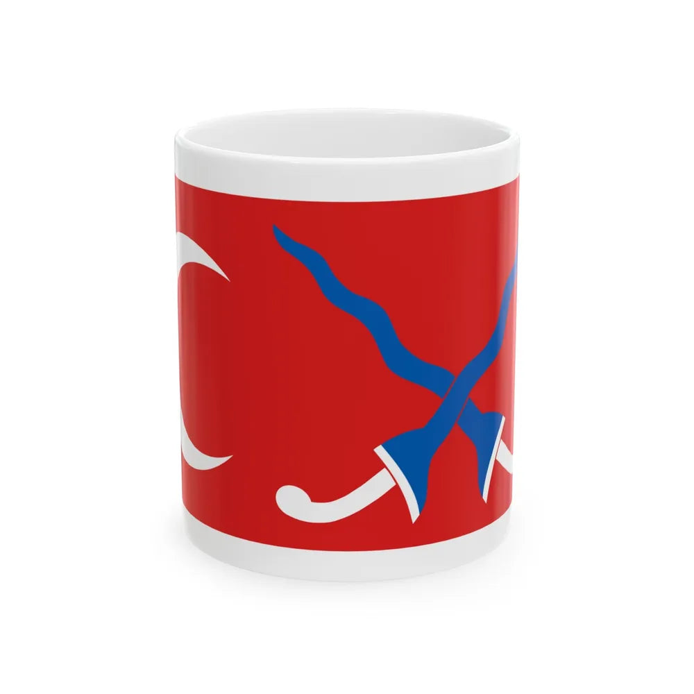 Flag of Sultanate of Mataram Malaysia - White Coffee Mug-11oz-Go Mug Yourself