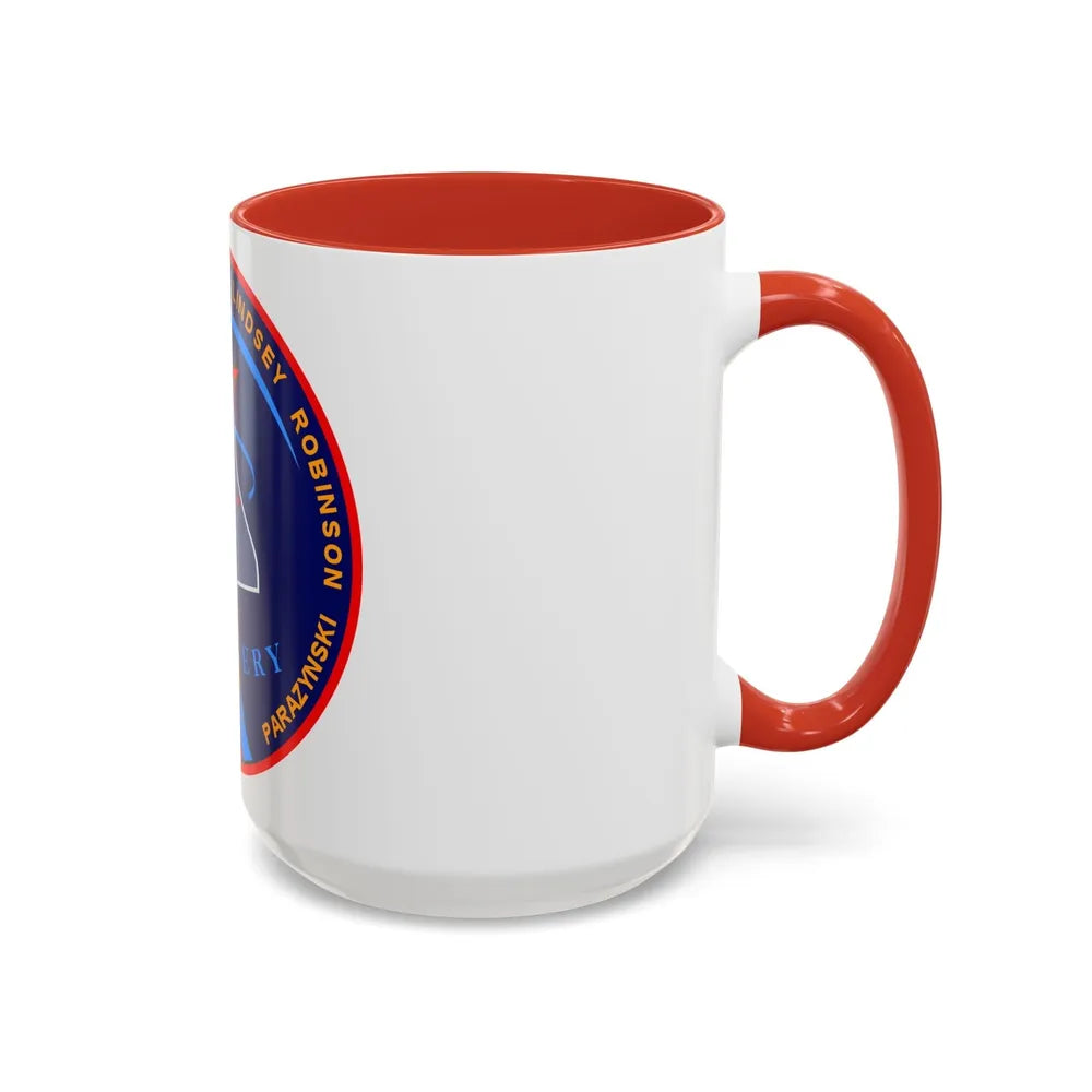 STS 95 (NASA) Accent Coffee Mug-Go Mug Yourself