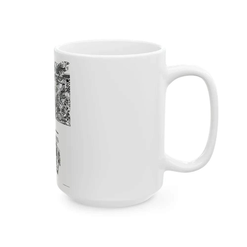 Chicago 1969 (Music Poster) White Coffee Mug-Go Mug Yourself