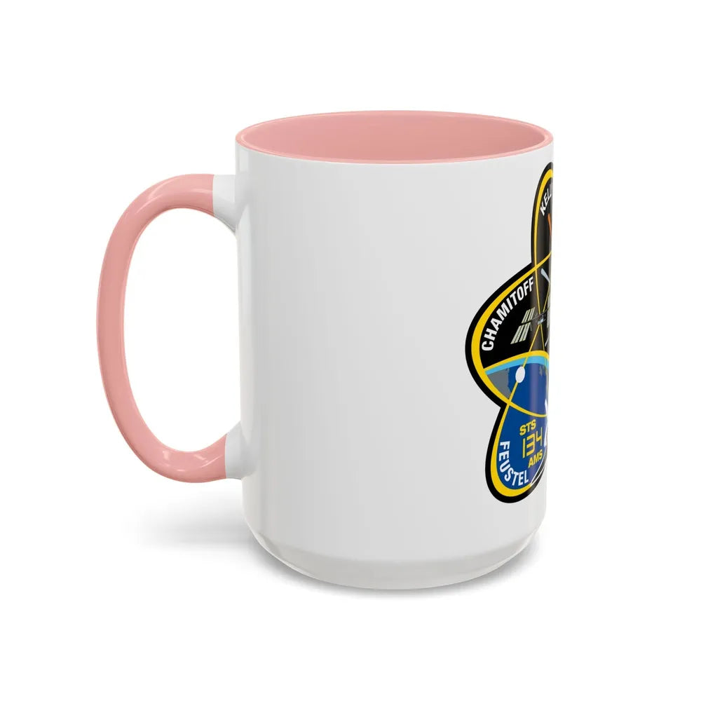 STS 134 (NASA) Accent Coffee Mug-Go Mug Yourself