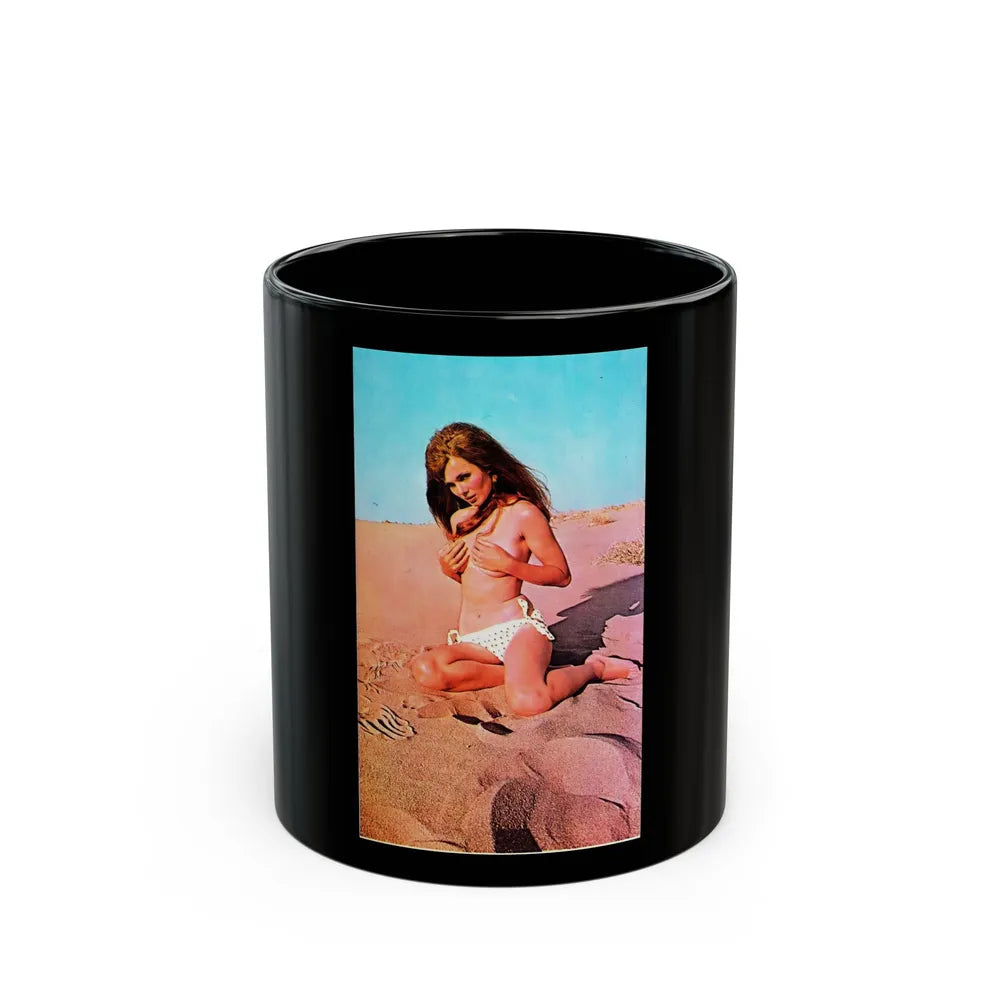 Gila Golan #103 (Vintage Female Icon) Black Coffee Mug-11oz-Go Mug Yourself