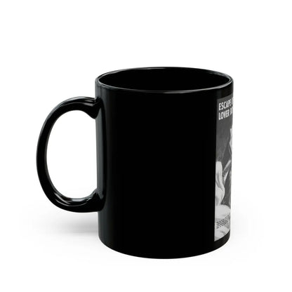 Escape Of Hitler's Lover Boy, World of Men, December 1963 - Black Coffee Mug-Go Mug Yourself