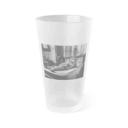 Leslie Parrish #223 (Vintage Female Icon) Frosted Pint 16oz-16oz-Frosted-Go Mug Yourself