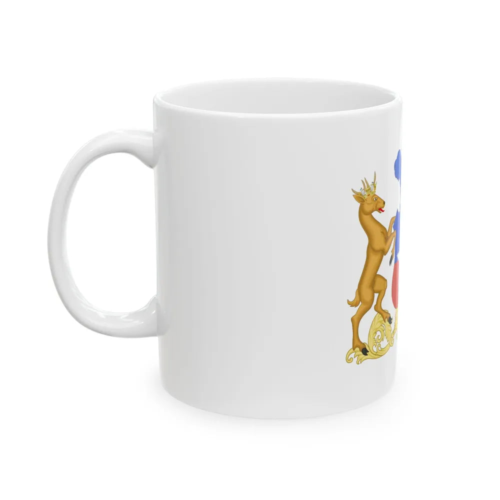 Coat of Arms of Chile (1834-1920) - White Coffee Mug-Go Mug Yourself