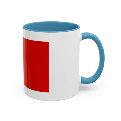 Flag of Chieti Italy - Accent Coffee Mug-Go Mug Yourself