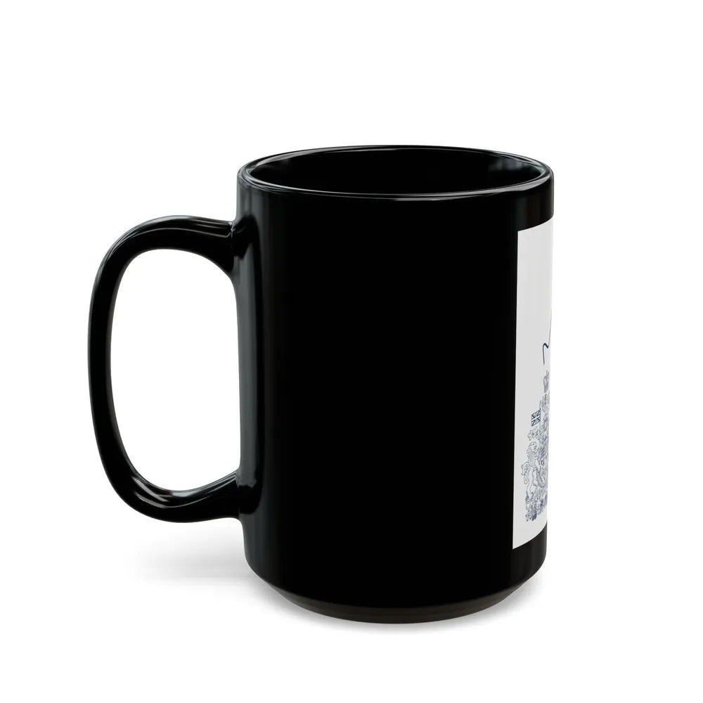 Canadian Emergency Travel Document - Black Coffee Mug-Go Mug Yourself