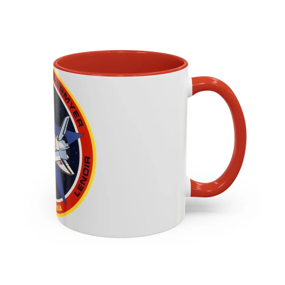 STS 5 (NASA) Accent Coffee Mug-Go Mug Yourself