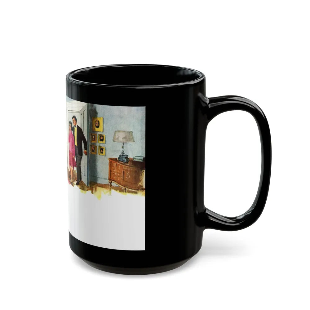 Hand In Glove by Ngaio Marsh, Woman's Journal, 1962 - Black Coffee Mug-Go Mug Yourself