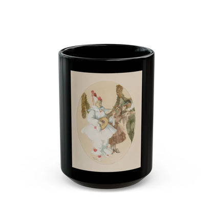 Djer-Kiss advertisement, circa 1924 - Black Coffee Mug-15oz-Go Mug Yourself