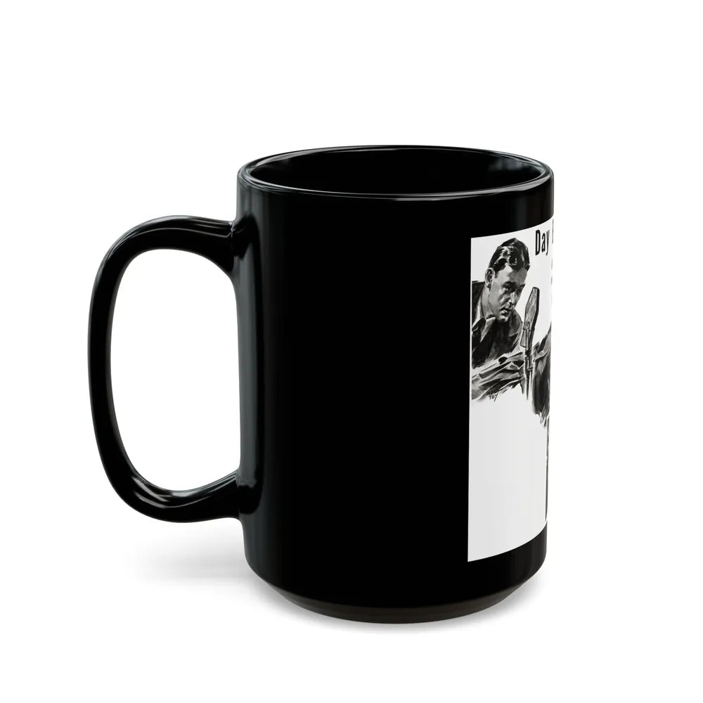 Day Before Yesterday, Liberty magazine, November 12, 1938 - Black Coffee Mug-Go Mug Yourself