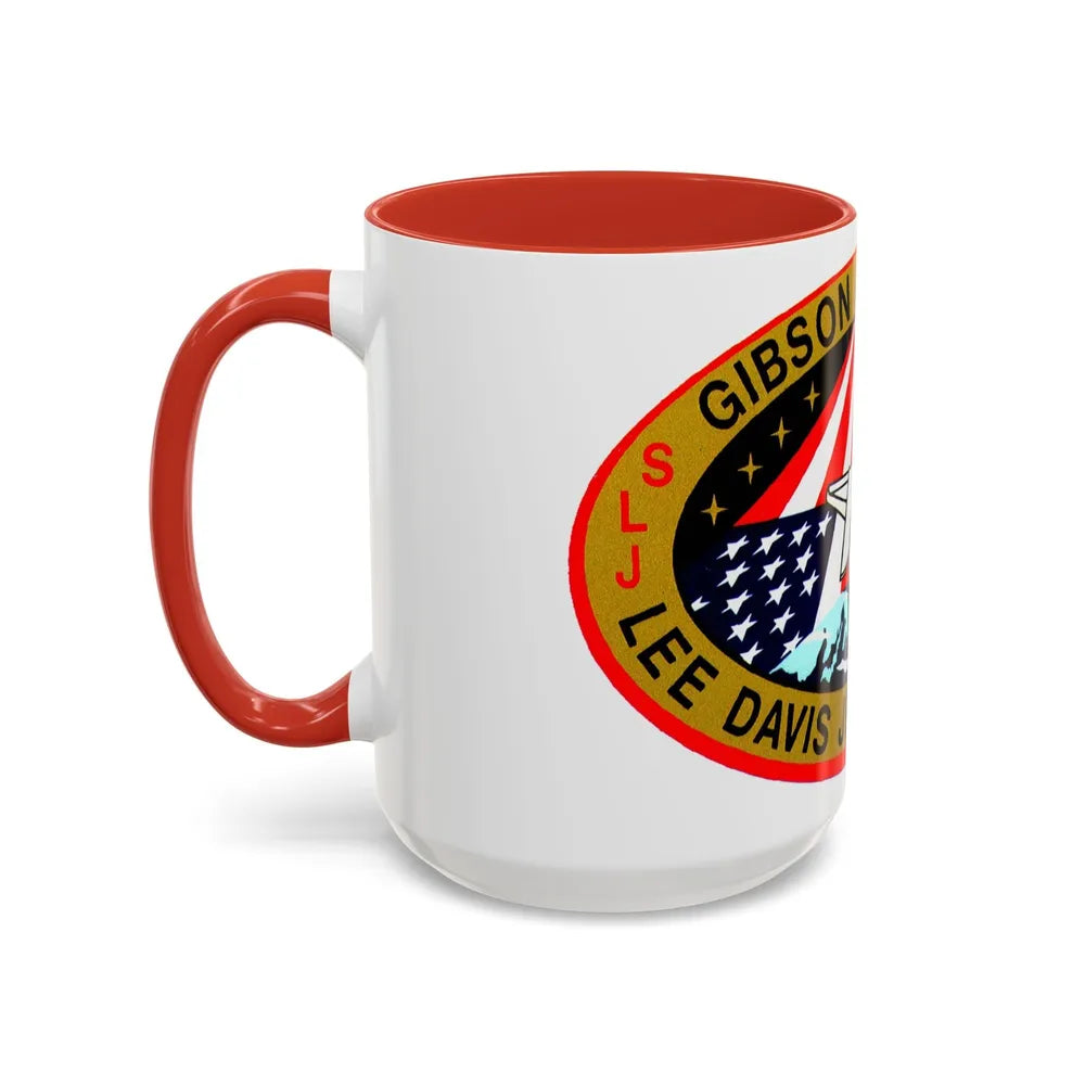 STS 47 (NASA) Accent Coffee Mug-Go Mug Yourself