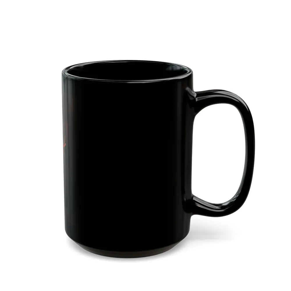 Evening Time - Black Coffee Mug-Go Mug Yourself