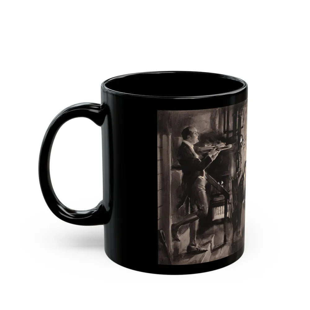 Candlelight Dinner - Black Coffee Mug-Go Mug Yourself