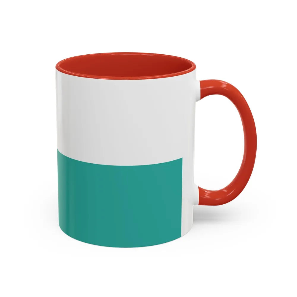 Flag of Poltava Ukraine - Accent Coffee Mug-Go Mug Yourself