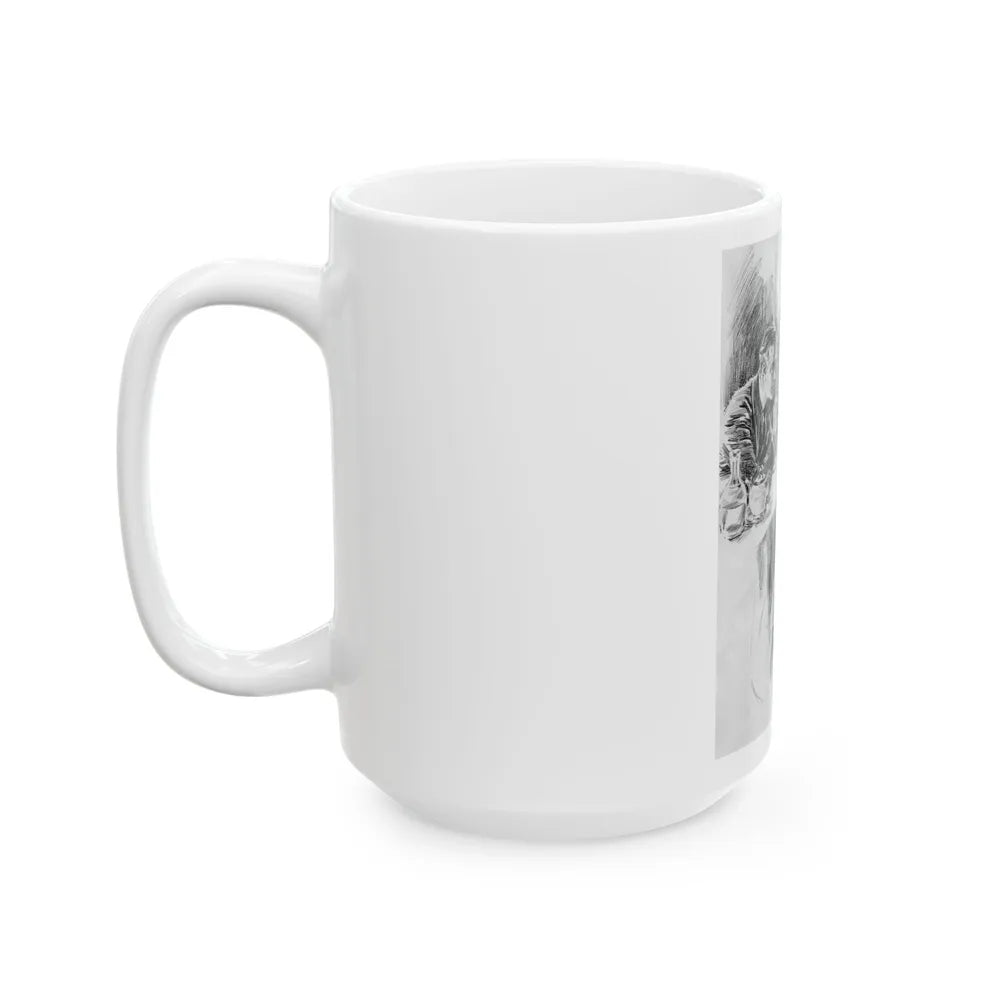 But You Could Go into His Arms, interior magazine illustration - White Coffee Mug-Go Mug Yourself