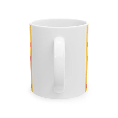 Flag of Greater Manchester UK - White Coffee Mug-Go Mug Yourself