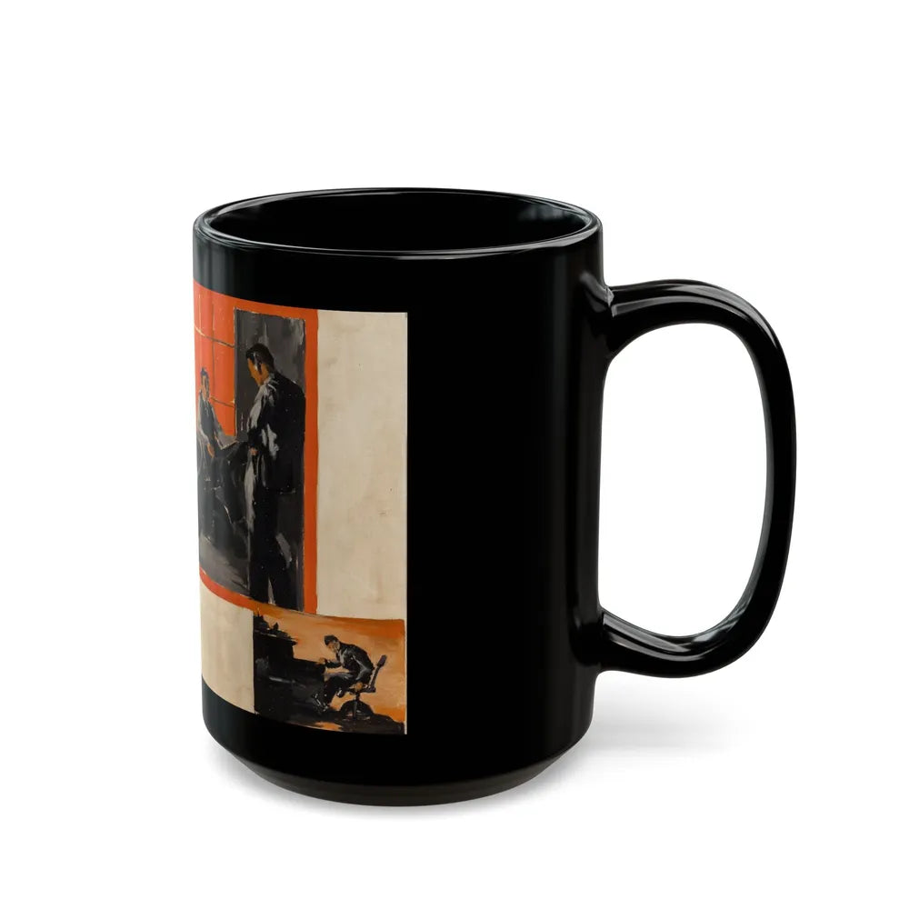 Broadcasting - Black Coffee Mug-Go Mug Yourself