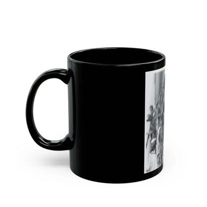 Katharine Ross #12 (Vintage Female Icon) Black Coffee Mug-Go Mug Yourself