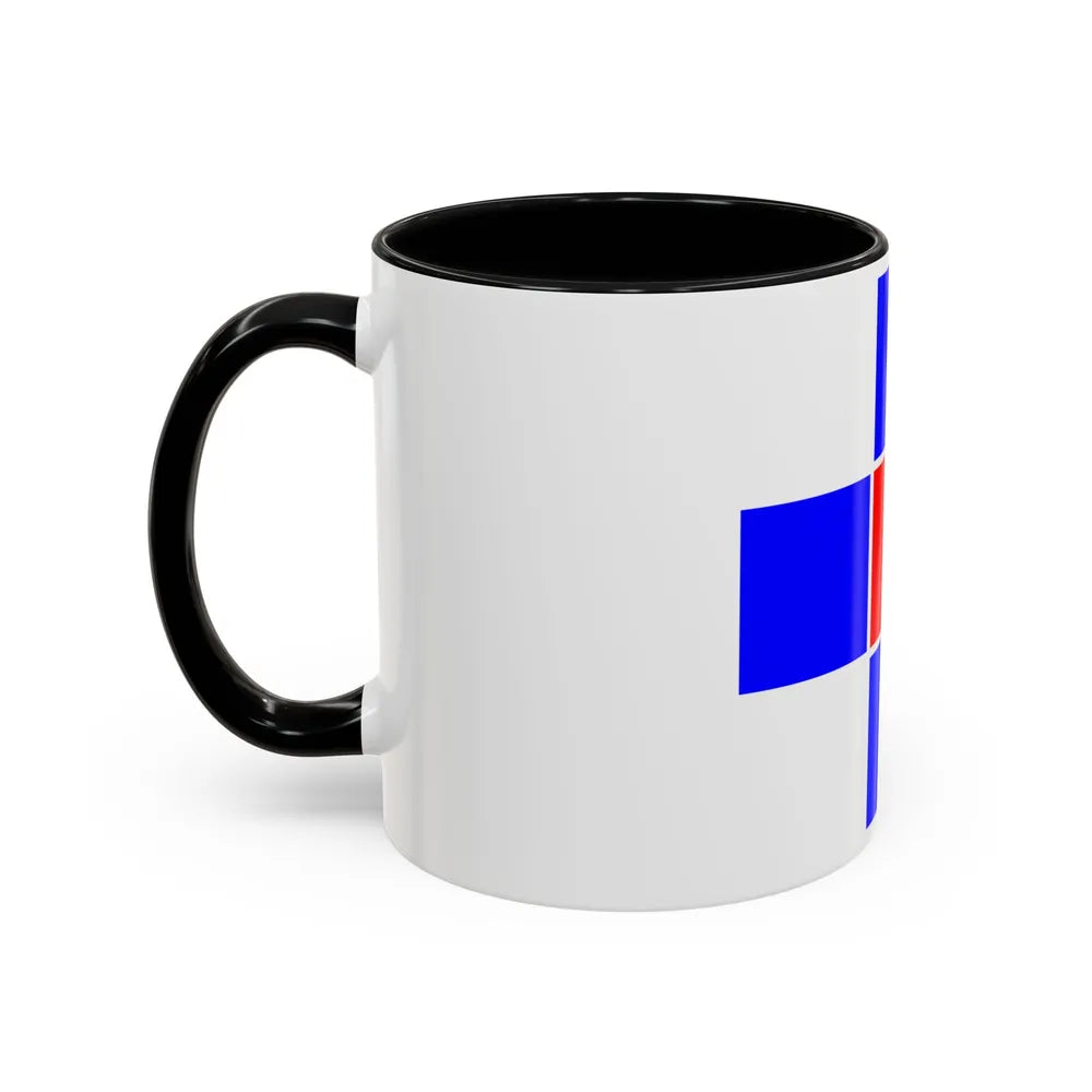 Flag of Attard Malta - Accent Coffee Mug-Go Mug Yourself