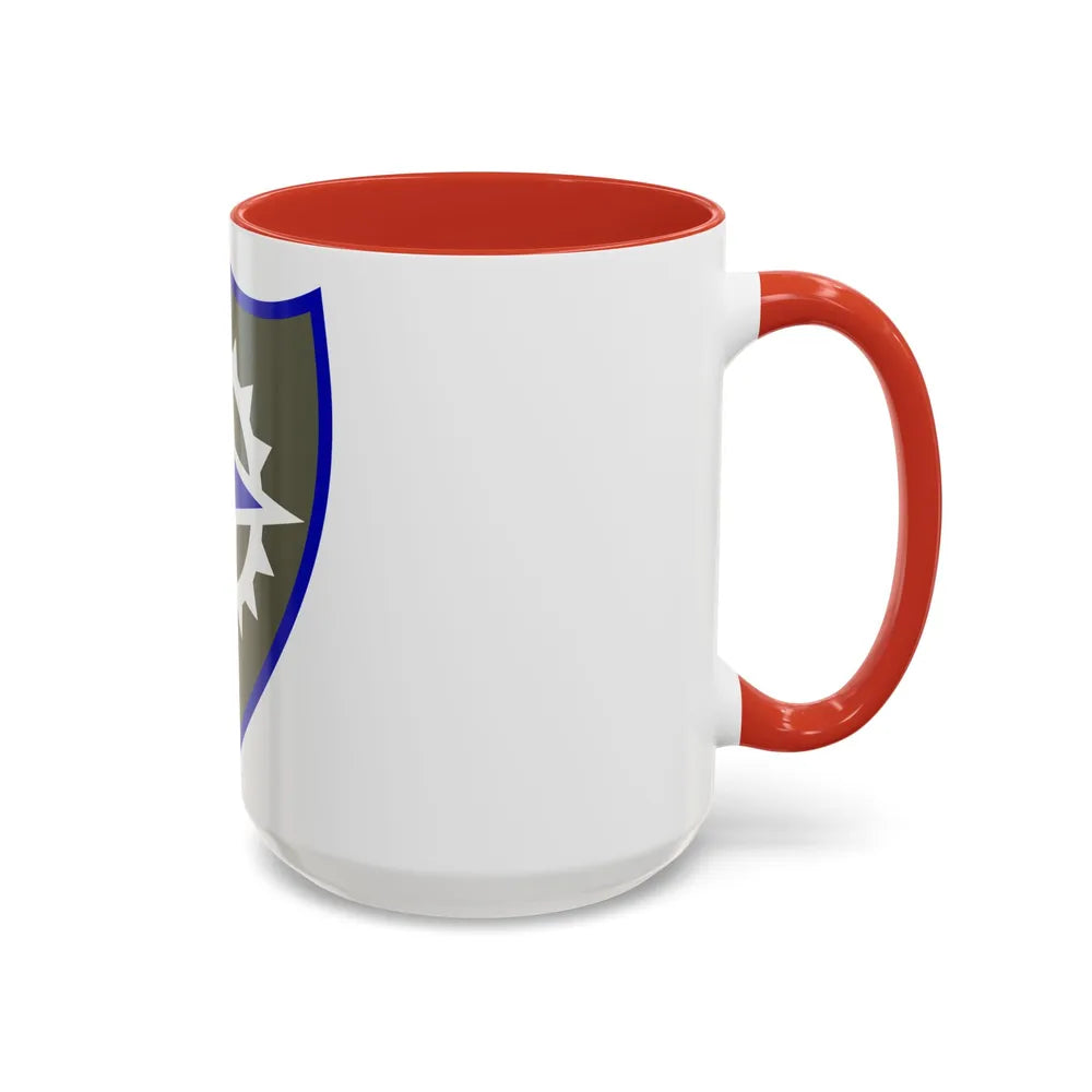 XVI Corps (U.S. Army) Accent Coffee Mug-Go Mug Yourself