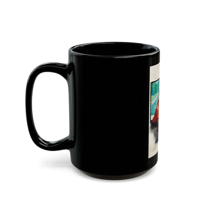 Dreaming of a Better Life - Black Coffee Mug-Go Mug Yourself