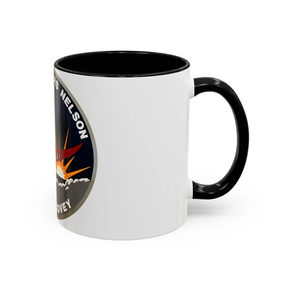 STS 26 (NASA) Accent Coffee Mug-Go Mug Yourself