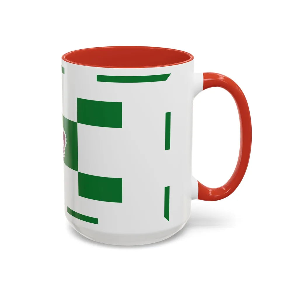 Flag of Charlottetown Canada - Accent Coffee Mug-Go Mug Yourself