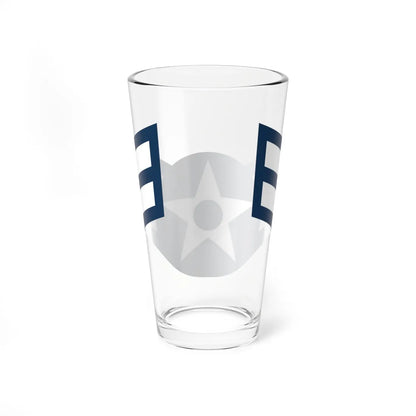 E3 USAF AM1 (United States) (Military Rank) Pint Glass 16oz - Go Mug Yourself