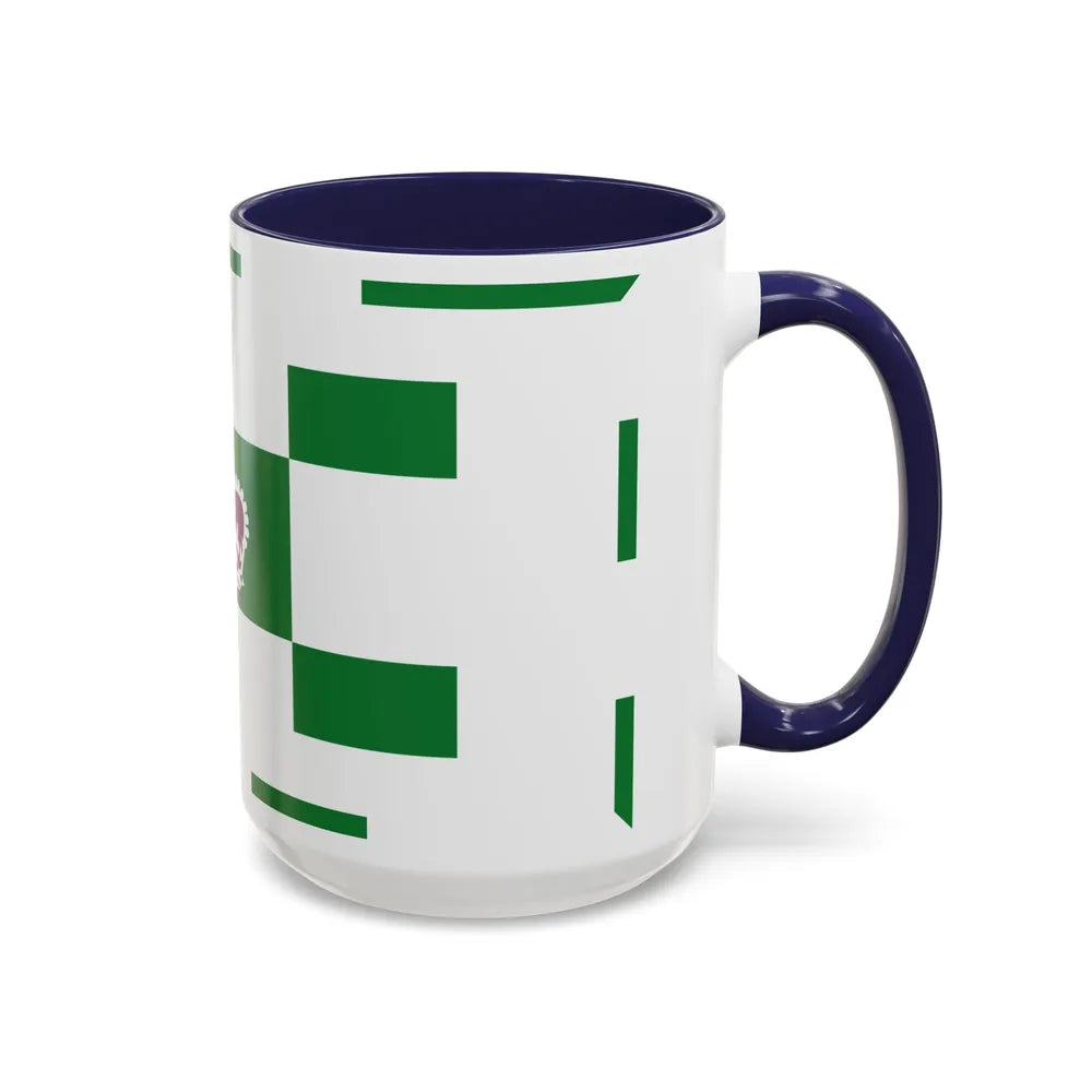 Flag of Charlottetown Canada - Accent Coffee Mug-Go Mug Yourself