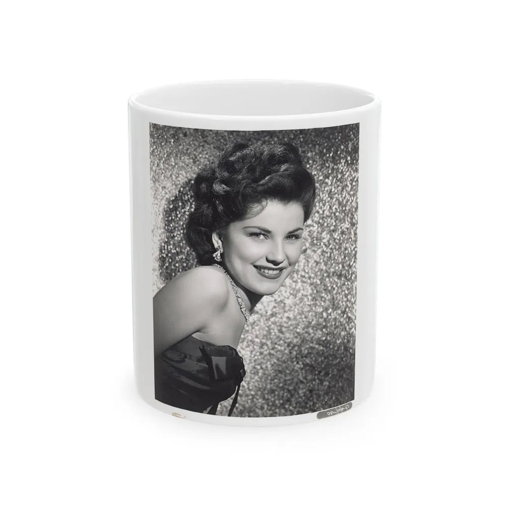 Debra Paget #343 (Vintage Female Icon) White Coffee Mug-11oz-Go Mug Yourself