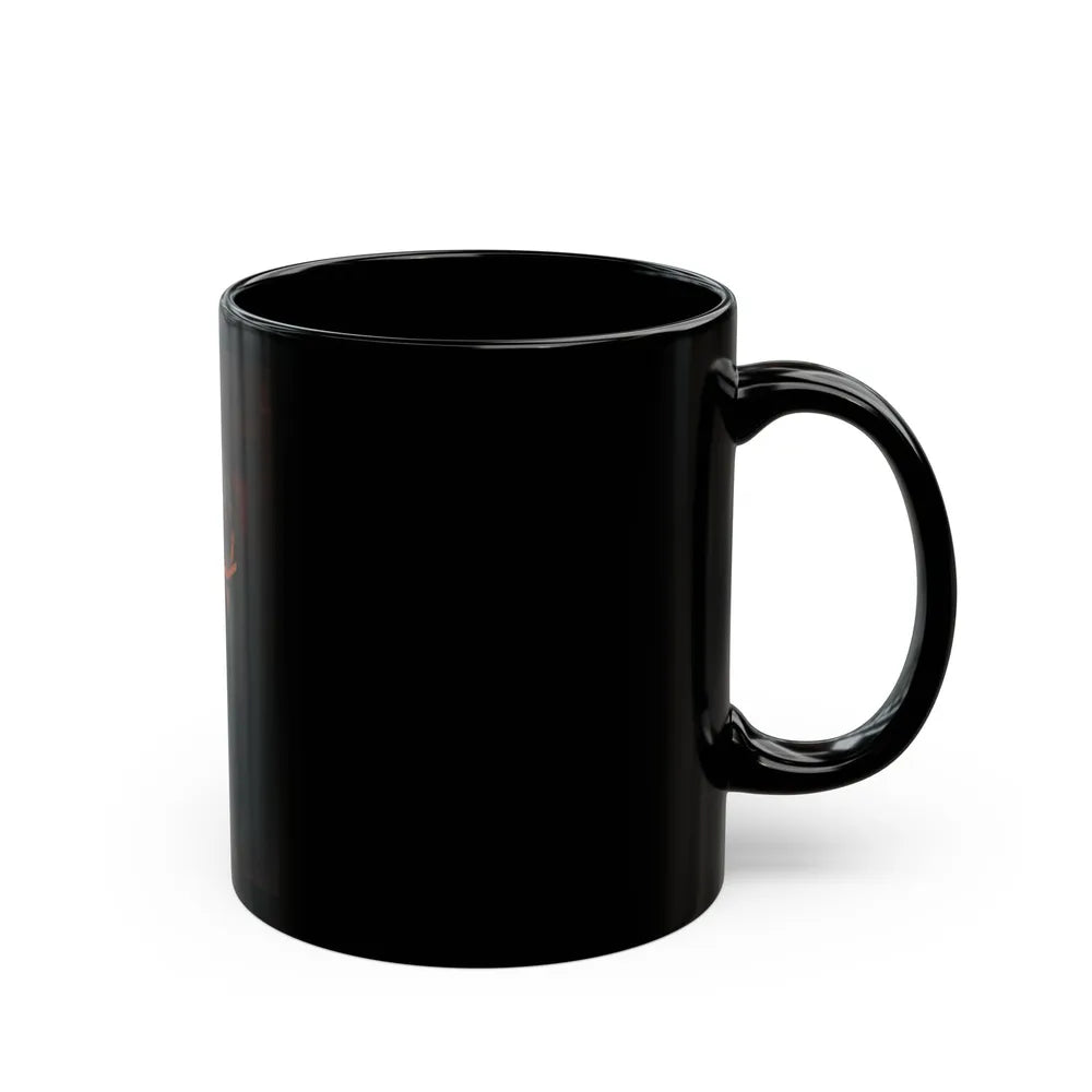 Evening Time - Black Coffee Mug-Go Mug Yourself