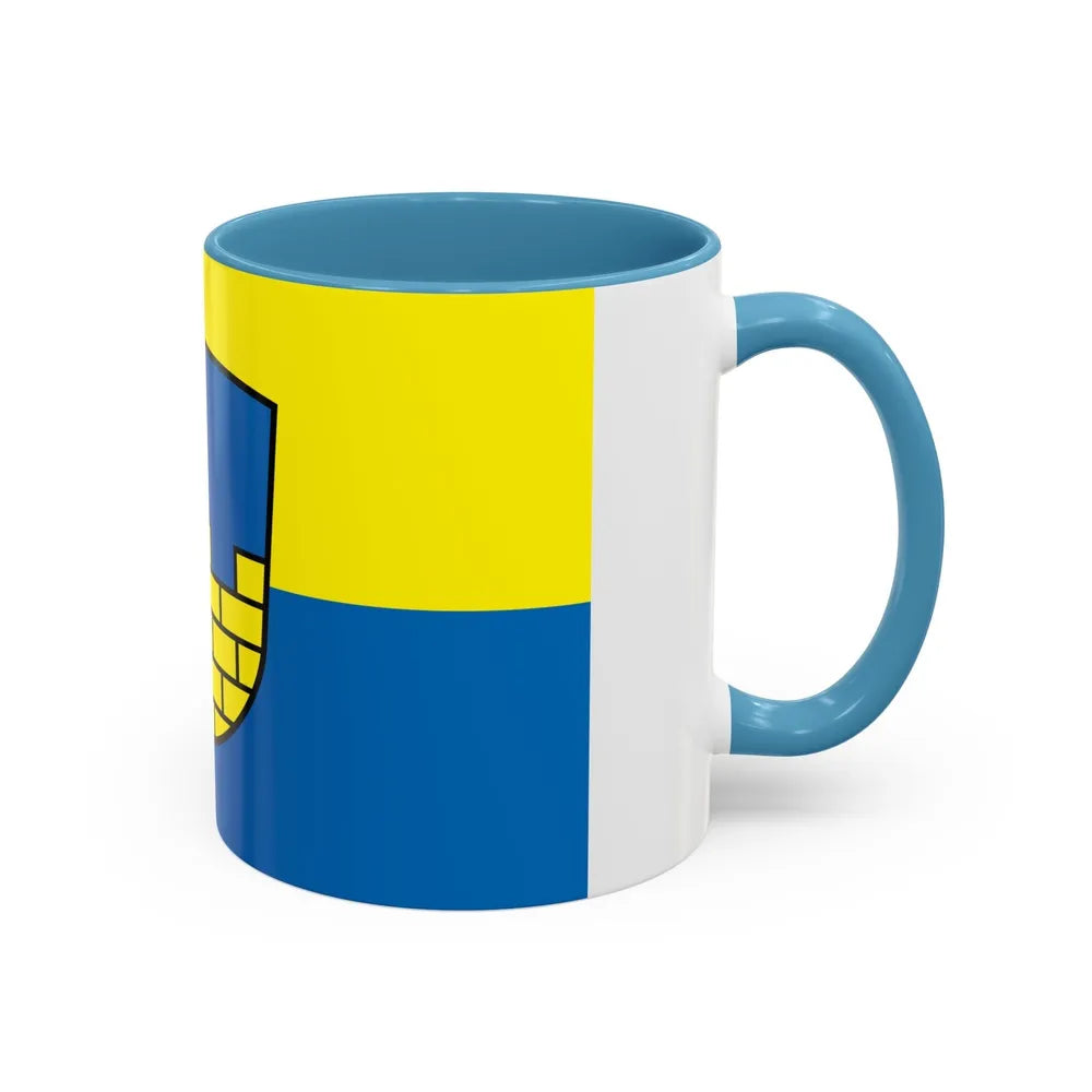 Flag of Bautzen Germany - Accent Coffee Mug-Go Mug Yourself