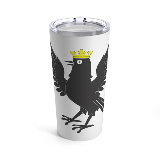 Flag of Ivano Frankivsk Oblast Ukraine - Tumbler 20oz-20oz-Go Mug Yourself