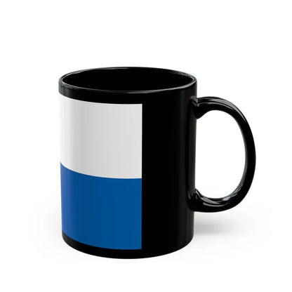 Flag of Legnica Poland - Black Coffee Mug-Go Mug Yourself