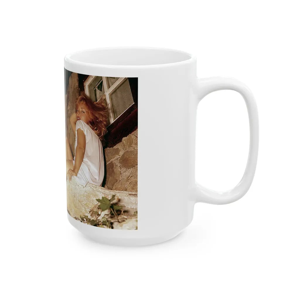 Yvette Vickers #46 - Playboy 1959 Photo (Vintage Female Icon) White Coffee Mug-Go Mug Yourself