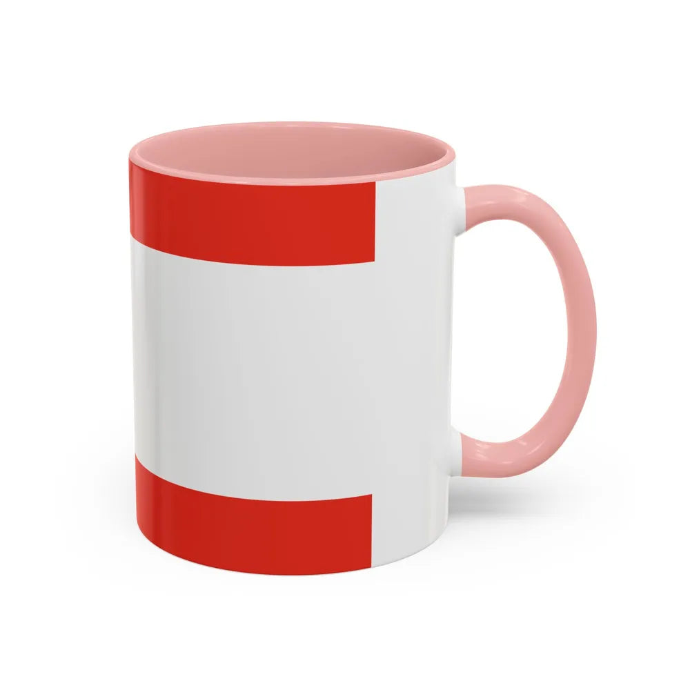 Flag of Berlin Germany - Accent Coffee Mug-Go Mug Yourself