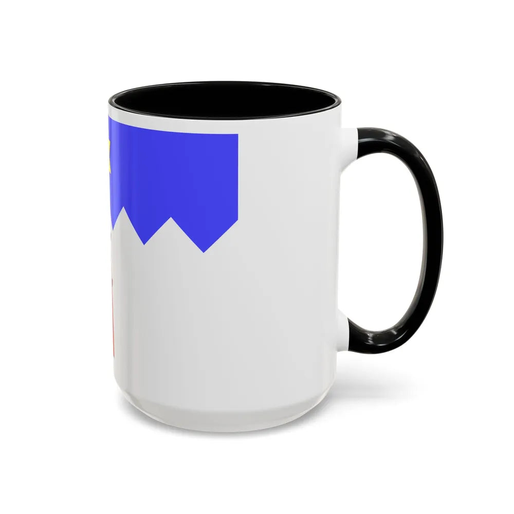 Flag of Gharb Malta - Accent Coffee Mug-Go Mug Yourself