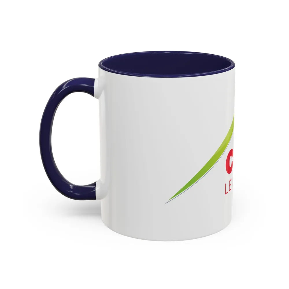 Flag of Cantal France - Accent Coffee Mug-Go Mug Yourself