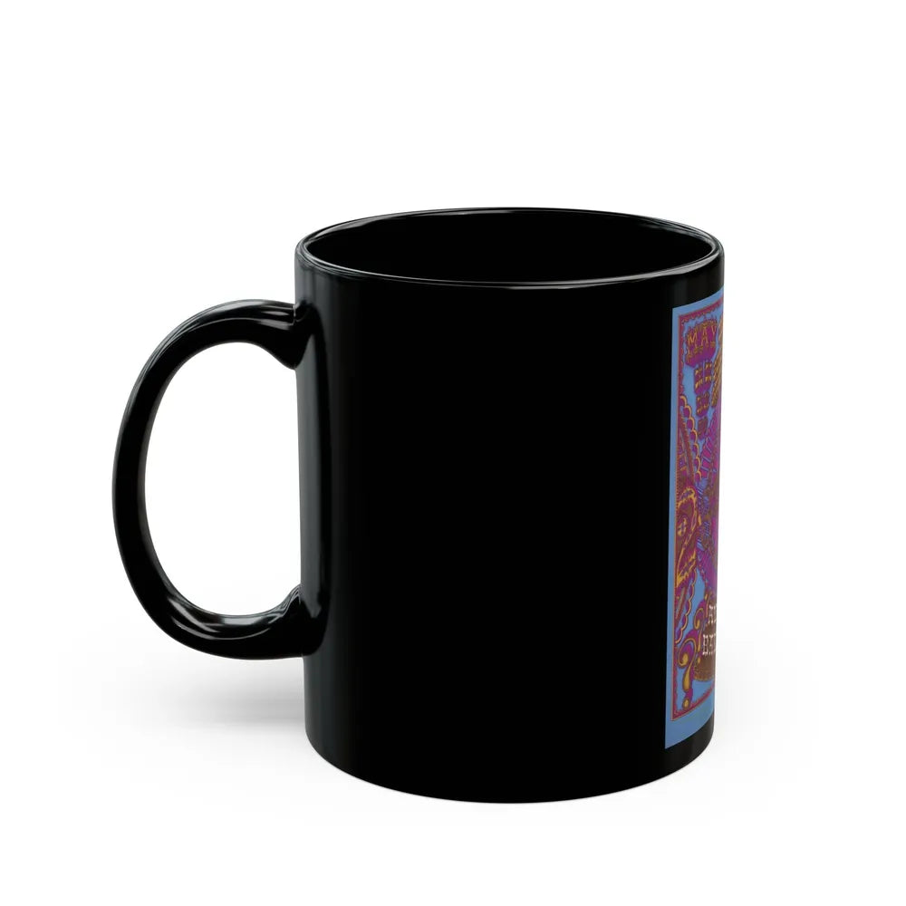 Junior Wells Poster (Music Poster) Black Coffee Mug-Go Mug Yourself