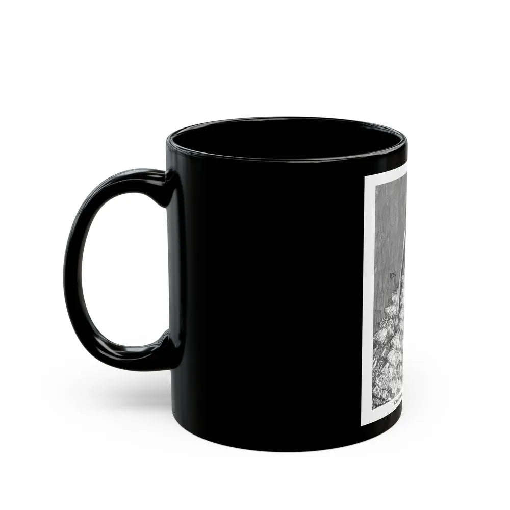 Cotillion advertisement, 1955 - Black Coffee Mug-Go Mug Yourself