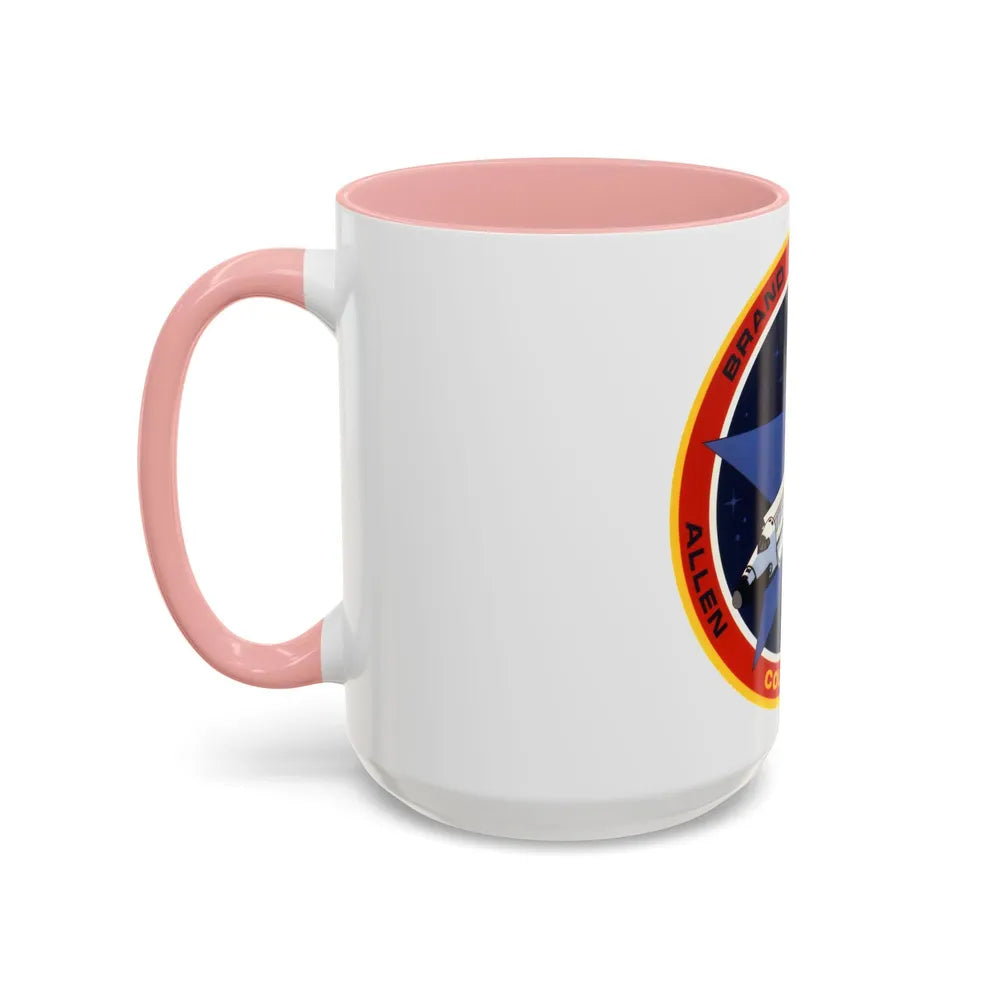 STS 5 (NASA) Accent Coffee Mug-Go Mug Yourself