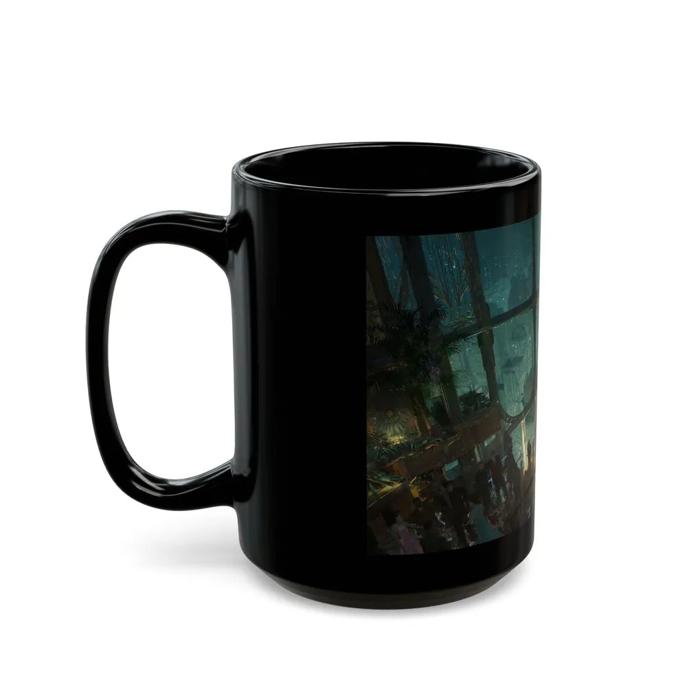 Rapture - Bioshock - Black Coffee Mug-Go Mug Yourself