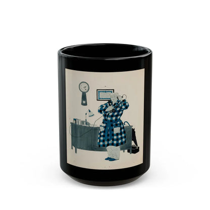 Collier's magazine story illustration, October 20, 1934 - Black Coffee Mug-15oz-Go Mug Yourself