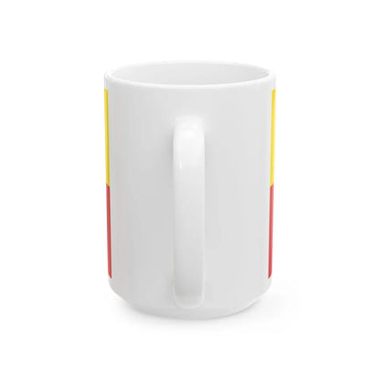 Flag of Landsberg am Lech Germany - White Coffee Mug-Go Mug Yourself