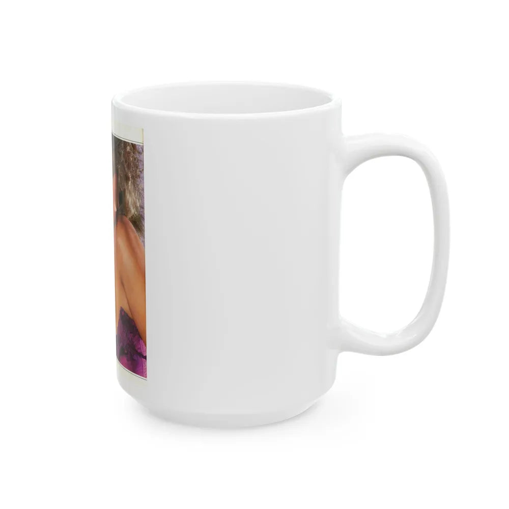 Linda Blair #209 - Topless (Vintage Female Icon) White Coffee Mug-Go Mug Yourself