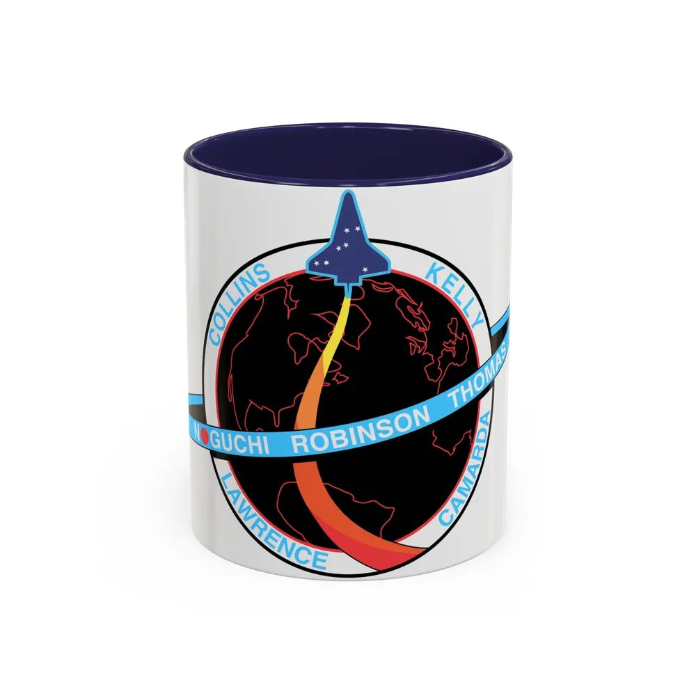 STS 114 (NASA) Accent Coffee Mug-11oz-Navy-Go Mug Yourself